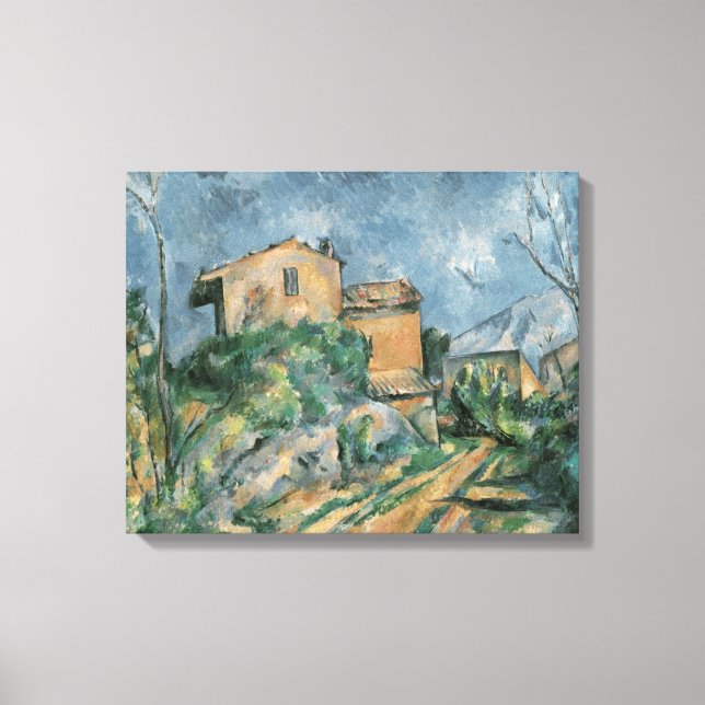 Lienzo Maison Maria - Paul Cezanne - c1895 (Anverso)