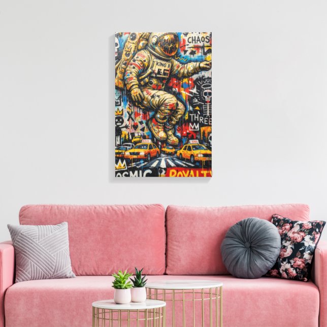 LIENZO MAJESTAD DE NYC-2A (Insitu (Sala de estar))
