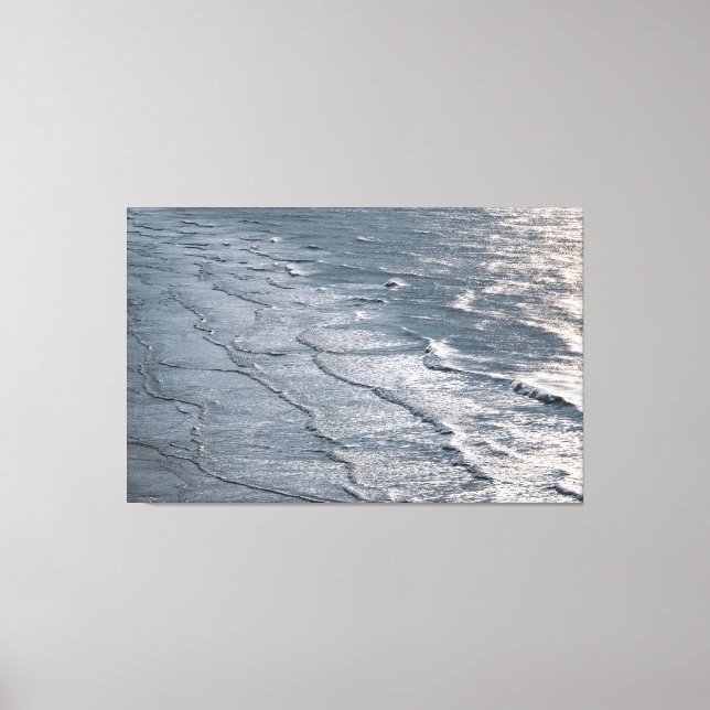 Lienzo Majestad del Atlántico: Playa Cabo San Pablo (Anverso)