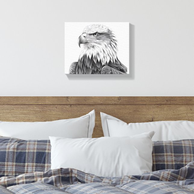 Lienzo Majestic Eagle (Insitu(Dormitorio))