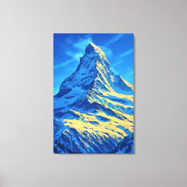 Lienzo Majestic Matterhorn (Anverso)