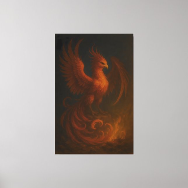 Lienzo Majestic Phoenix • Fine Art Canvas (Anverso)