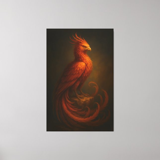 Lienzo Majestic Phoenix • Fine Art Canvas (Anverso)
