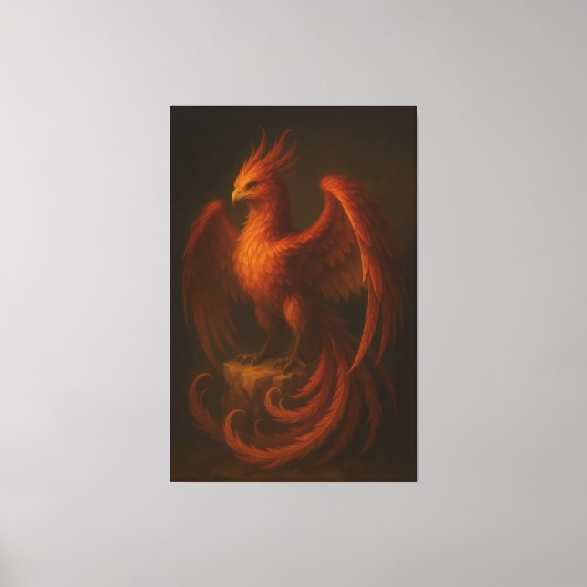 Lienzo Majestic Phoenix • Fine Art Canvas (Anverso)