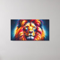 Majestic Rainbow Lion