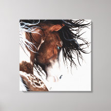 Majestuosa pintura de caballos Pinto de BiHrLe Can