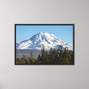 Lienzo Majestuoso Mt Rainier