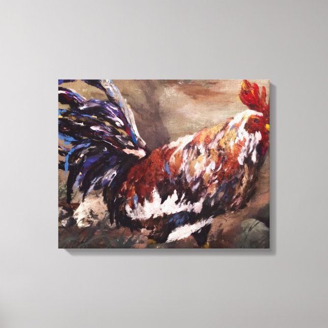 Lienzo Making Rounds (Anverso)