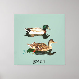 Lienzo Mallas de los Ducks