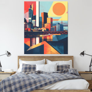 Lienzo Malmö Sunset Glow