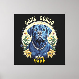 Lienzo Mamá Cane Corso