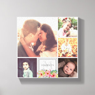 Lienzo Mamá papá e hijos