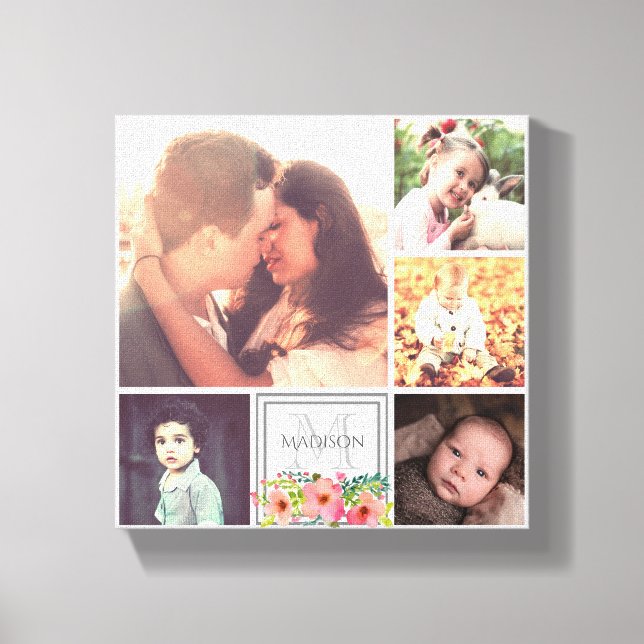 Lienzo Mamá papá e hijos (Anverso)