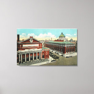 Lienzo MAMÁES Avenida Vista de Sinfonía, Horticultural