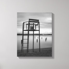 Lienzo Mañana tranquila en la playa