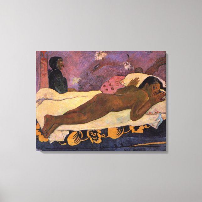 Lienzo Manao Tupapau - Paul Gauguin (Anverso)