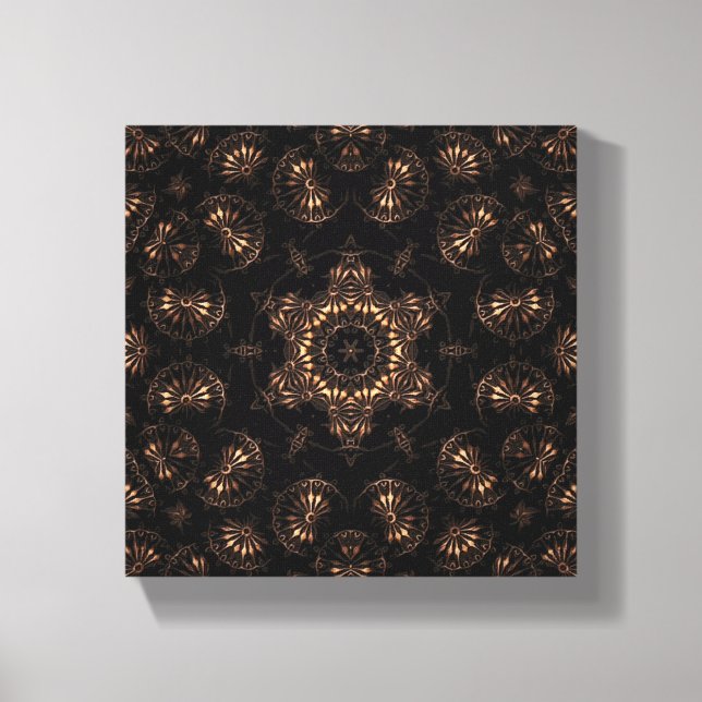 Lienzo Mandala de la Edad de Bronce (Anverso)