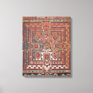 Lienzo Mandala de Vaishravana