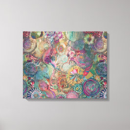 Lienzo Mandala Fantasy Wall Art