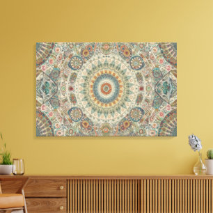 Lienzo Mandala Mosaic Wall Art
