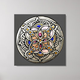 Lienzo Mandala orgánica