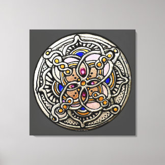Lienzo Mandala orgánica