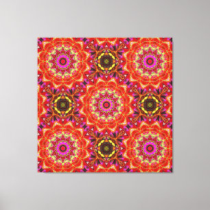 Lienzo MANDALA Roja