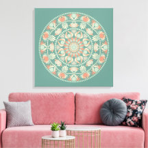 Mandala y sabio retro ornato personalizados