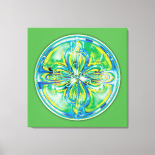 Lienzo Mandalas de la cura y de despertar, No.6, lona