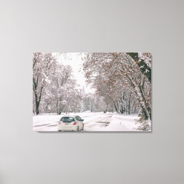 Lienzo Manejar en invierno (Anverso)