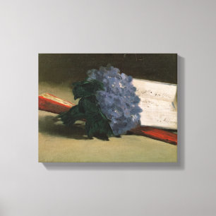 Lienzo Manet   Bouquet de Violetas, 1872