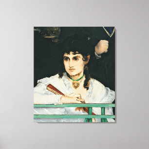 Lienzo Manet el   el balcón, detalle, 1868-9