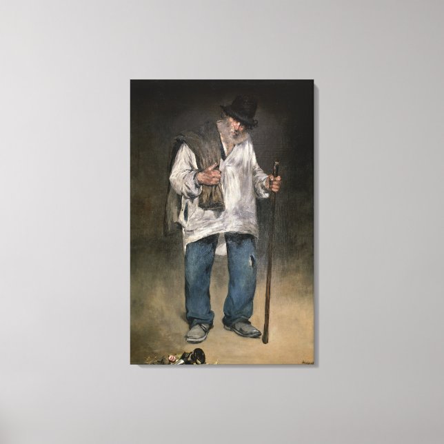 Lienzo Manet | El Ragman, 1869 (Anverso)