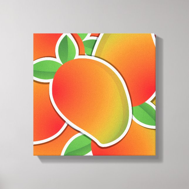 Lienzo Mango Funky (Anverso)