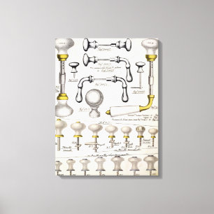 Lienzo Mangos de puerta, de un catálogo comercial de g do