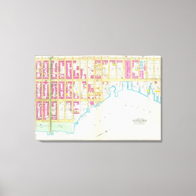 Lienzo Manhatten, Nueva York 10 (Anverso)