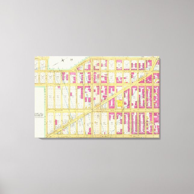 Lienzo Manhatten, Nueva York 11 (Anverso)