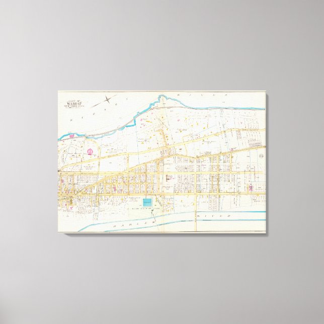 Lienzo Manhatten, Nueva York 13 (Anverso)