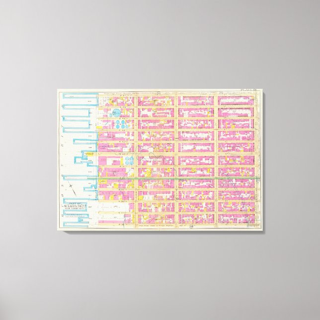 Lienzo Manhatten, Nueva York 14 (Anverso)