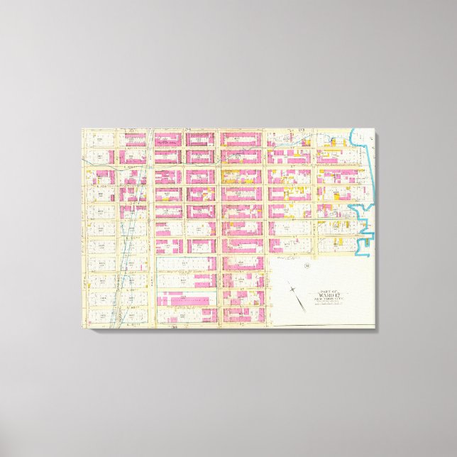 Lienzo Manhatten, Nueva York 19 (Anverso)