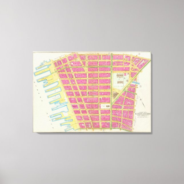 Lienzo Manhatten, Nueva York 2 (Anverso)