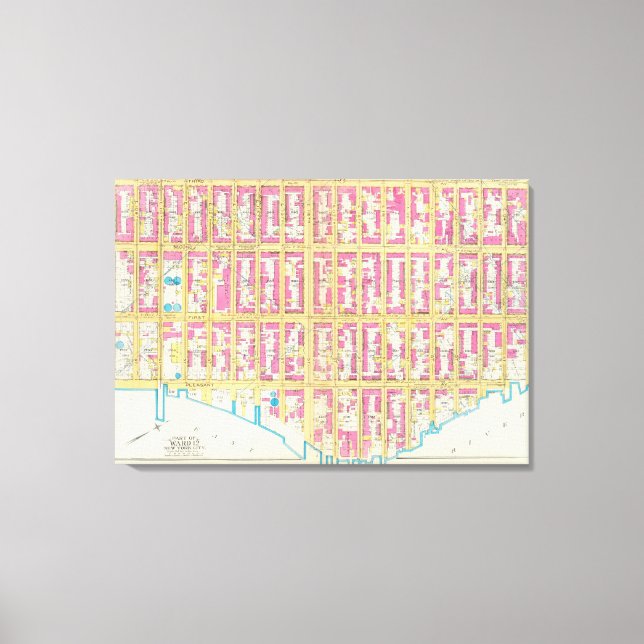 Lienzo Manhatten, Nueva York 20 (Anverso)