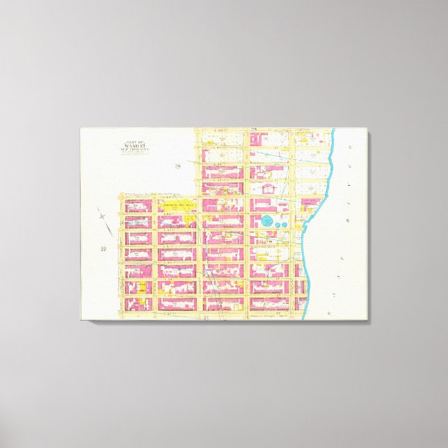 Lienzo Manhatten, Nueva York 7 (Anverso)