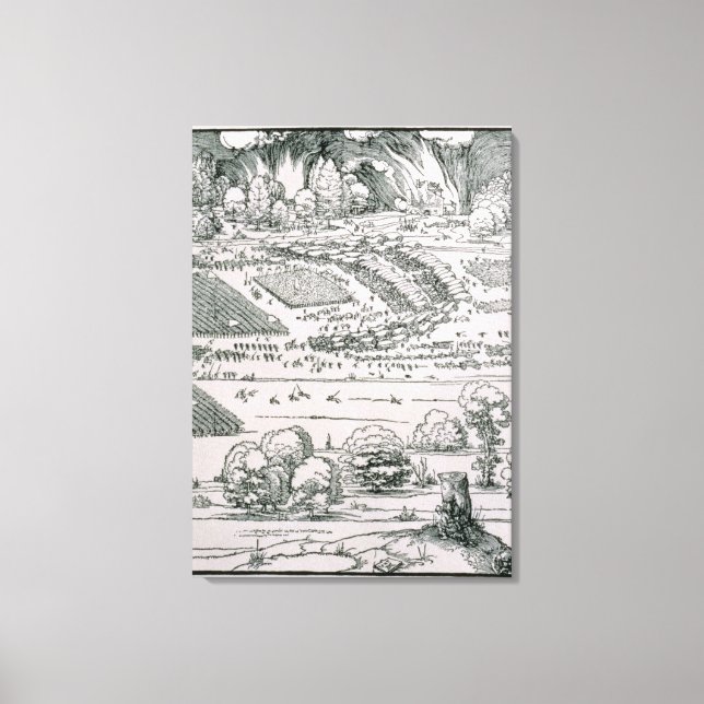 Lienzo Manifestación de la medida defensiva (Anverso)