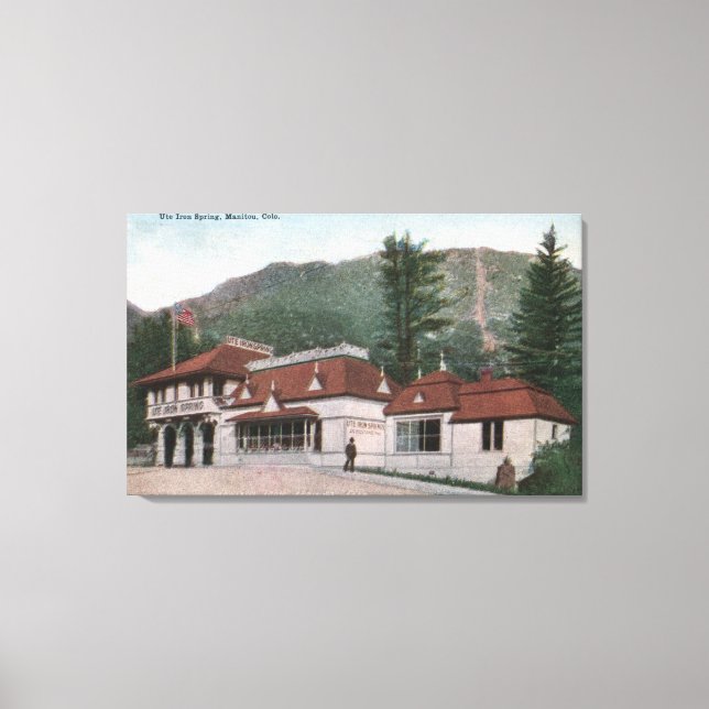 Lienzo Manitou Springs, CO 3 (Anverso)