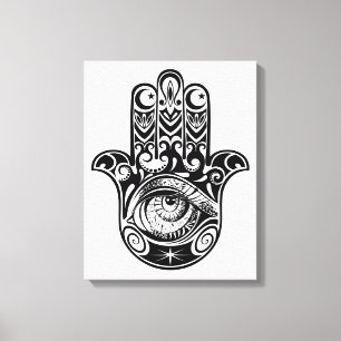 Lienzo Mano Zendoodle 6 de Hamsa