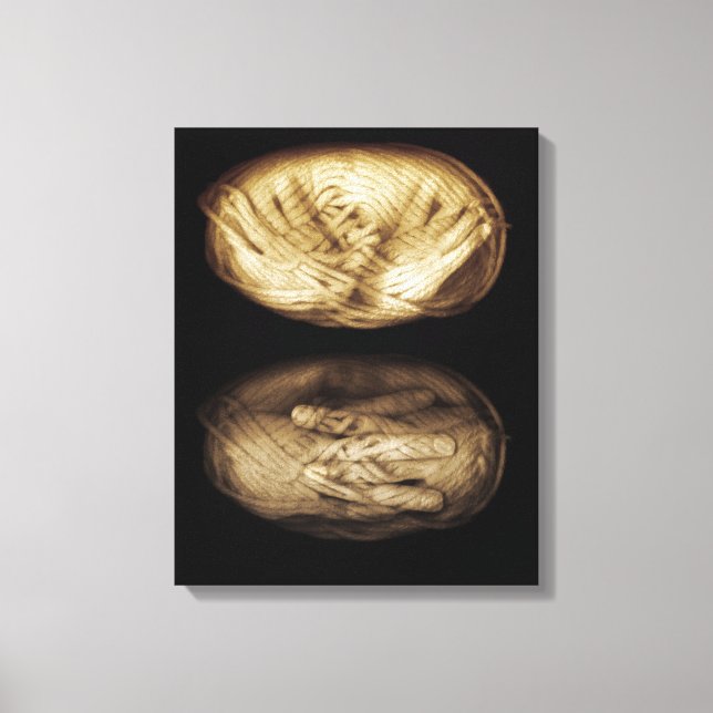 Lienzo Manos de los niños 2013 (Anverso)