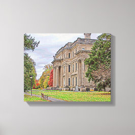 Lienzo Mansión construida a la vanguardia