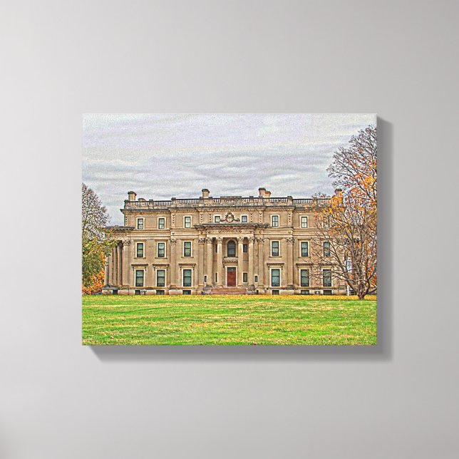 Lienzo Mansión Vanderbuild (Anverso)