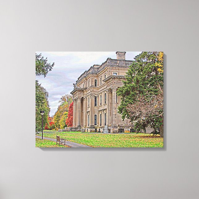 Lienzo Mansión Vanderbuild (Anverso)